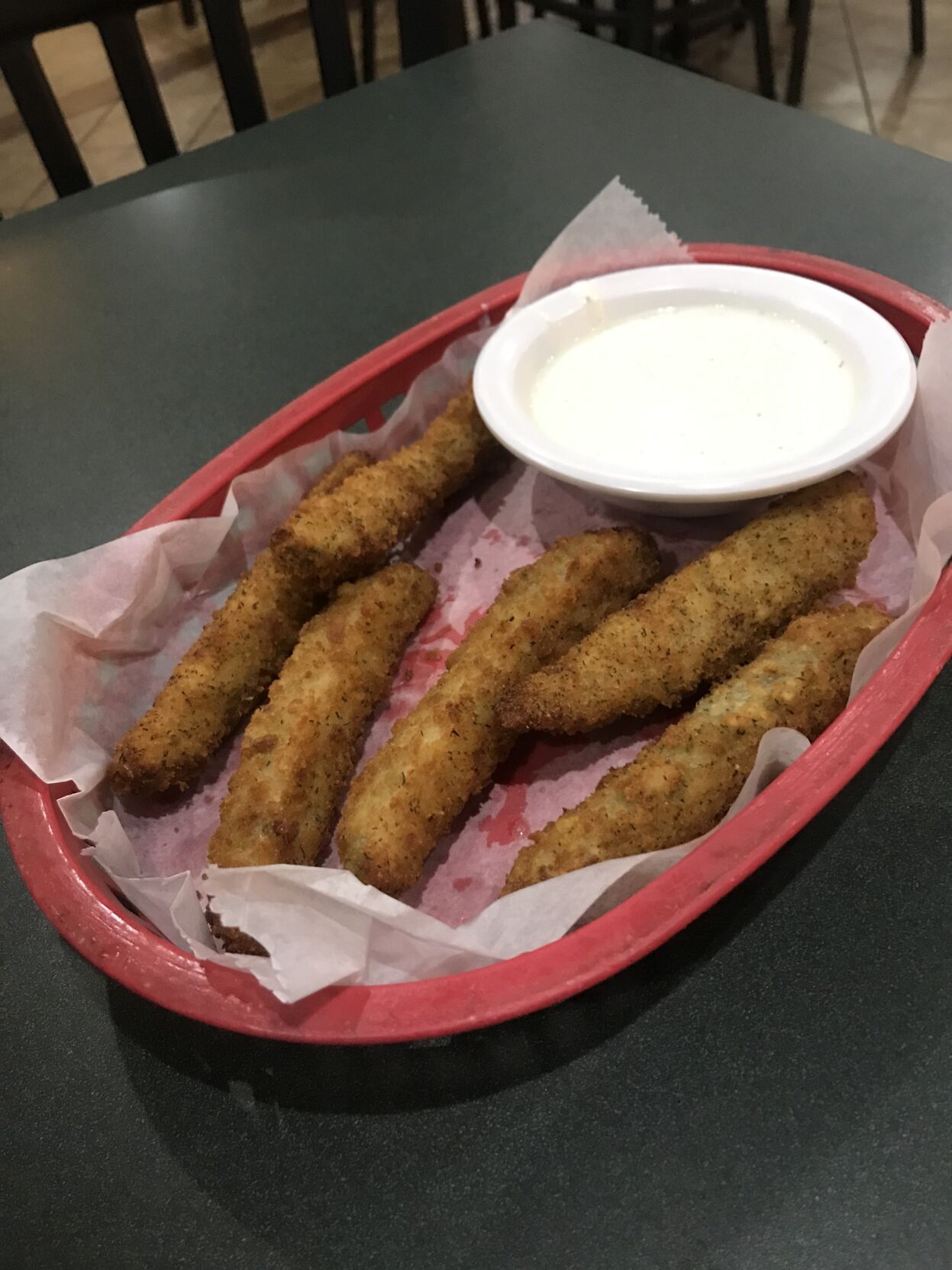 Fried pickles
